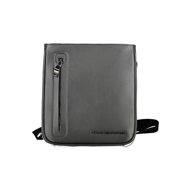 Tommy Hilfiger Schwarze Polyester-Umhängetasche