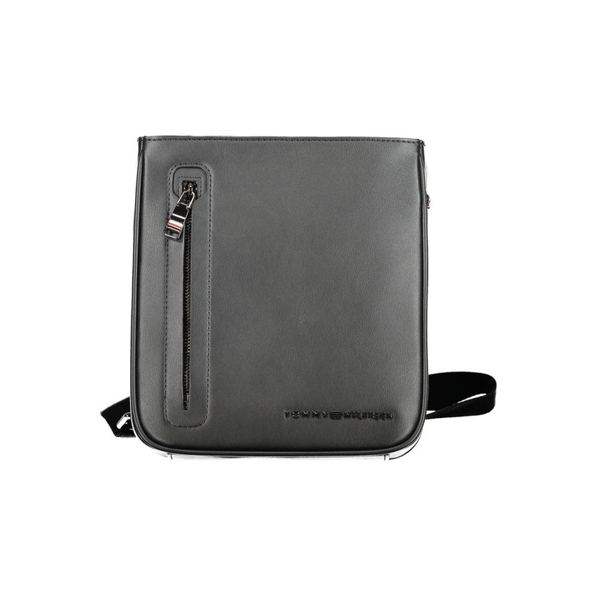 Tommy Hilfiger Schwarze Polyester-Umhängetasche