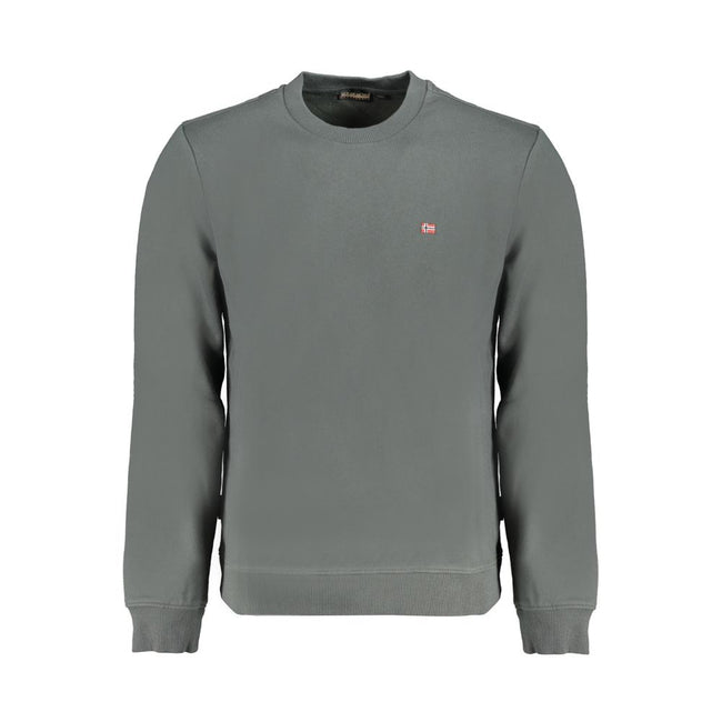 Napapijri Baumwoll-Sweatshirt in Grün