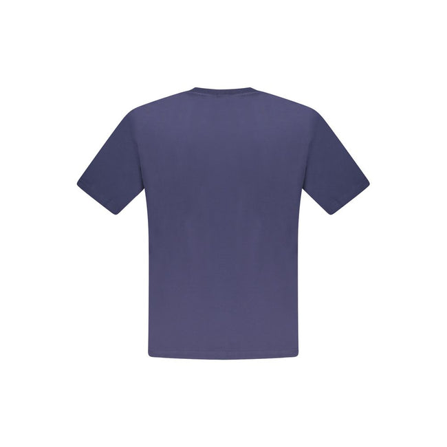 North Sails Blaues Baumwoll-T-Shirt für Herren