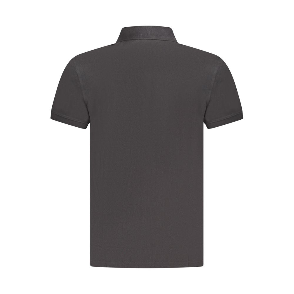 Timberland Men's Black Cotton Polo Shirt