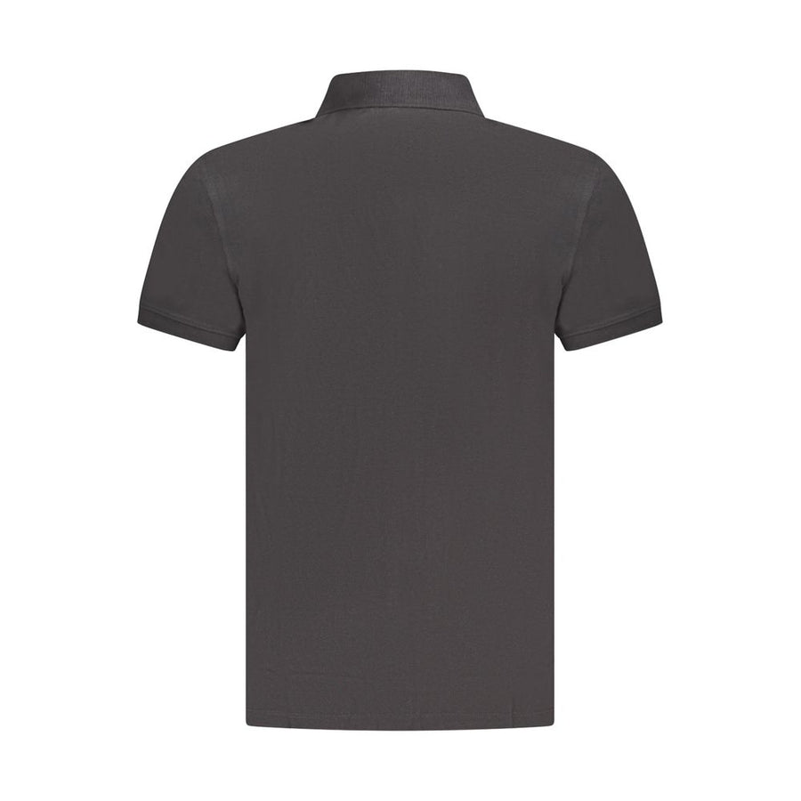 Timberland Men's Black Cotton Polo Shirt