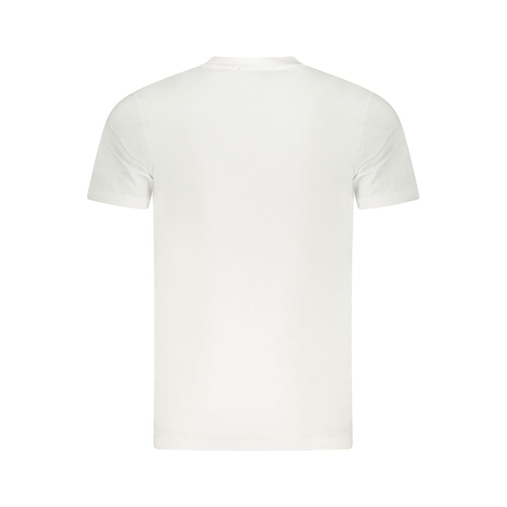 Cavalli Class Men's White Cotton T-Shirt