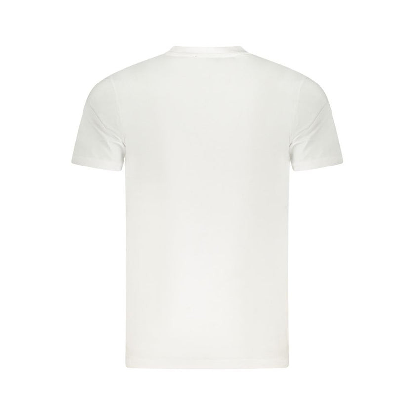 Cavalli Class Bianco Baumwoll-T-Shirt für Herren