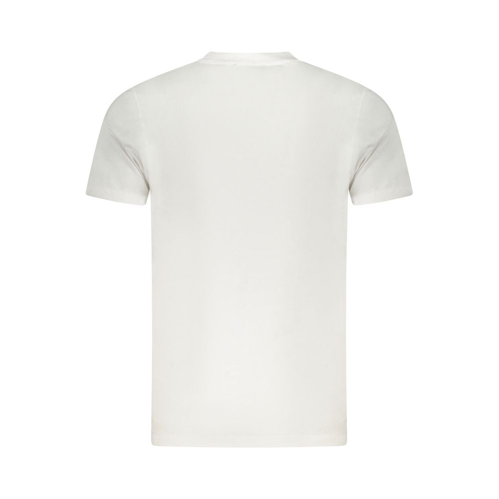 Cavalli Class Men's White Cotton T-Shirt