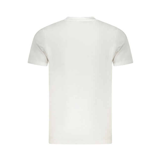 Cavalli Class Bianco Baumwoll-T-Shirt für Herren