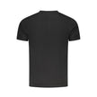Cavalli Class Schwarzes Baumwoll-T-Shirt für Herren