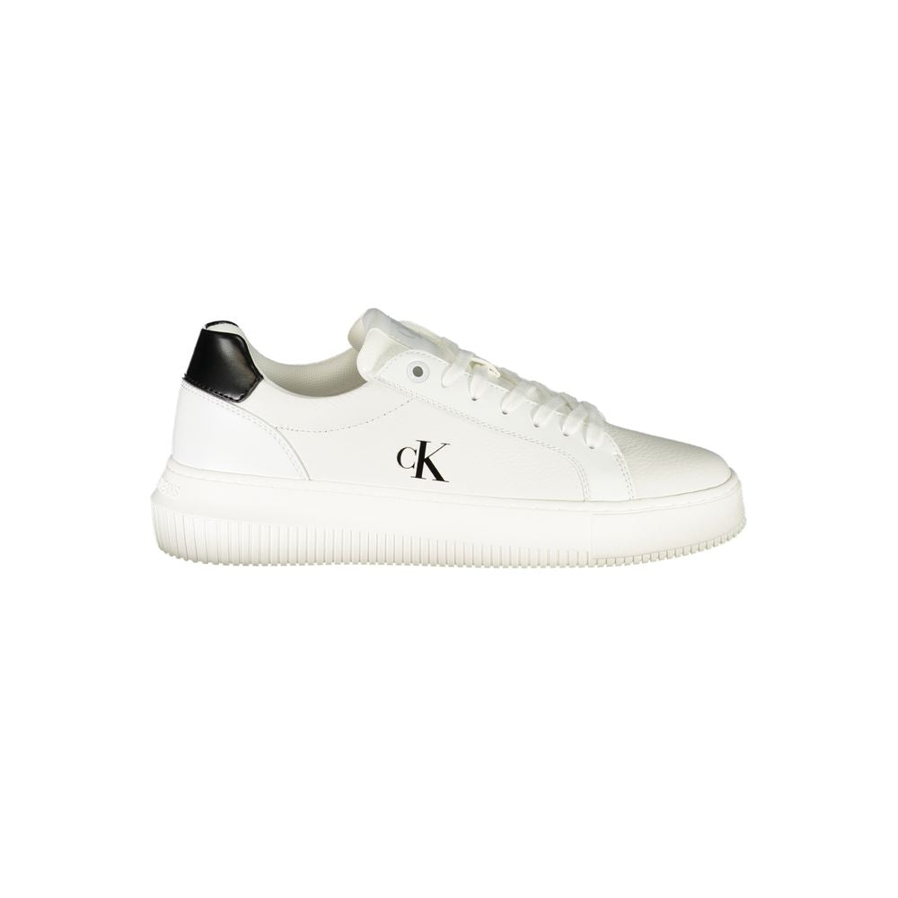 Calvin Klein White Women's Polyurethane Sneakers