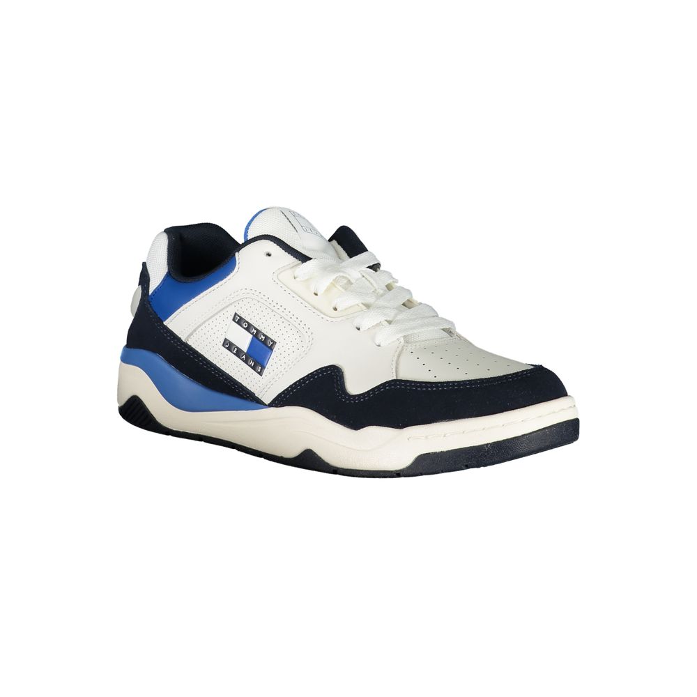 Tommy Hilfiger Men's Blue Polyurethane Sneakers