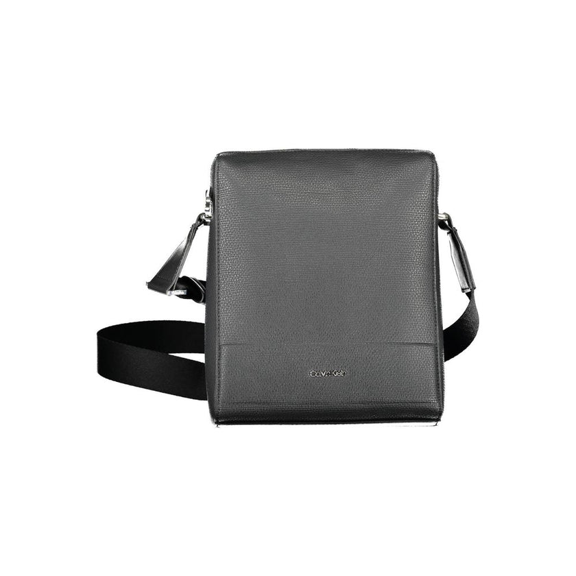 Calvin Klein Schwarze Polyester-Umhängetasche
