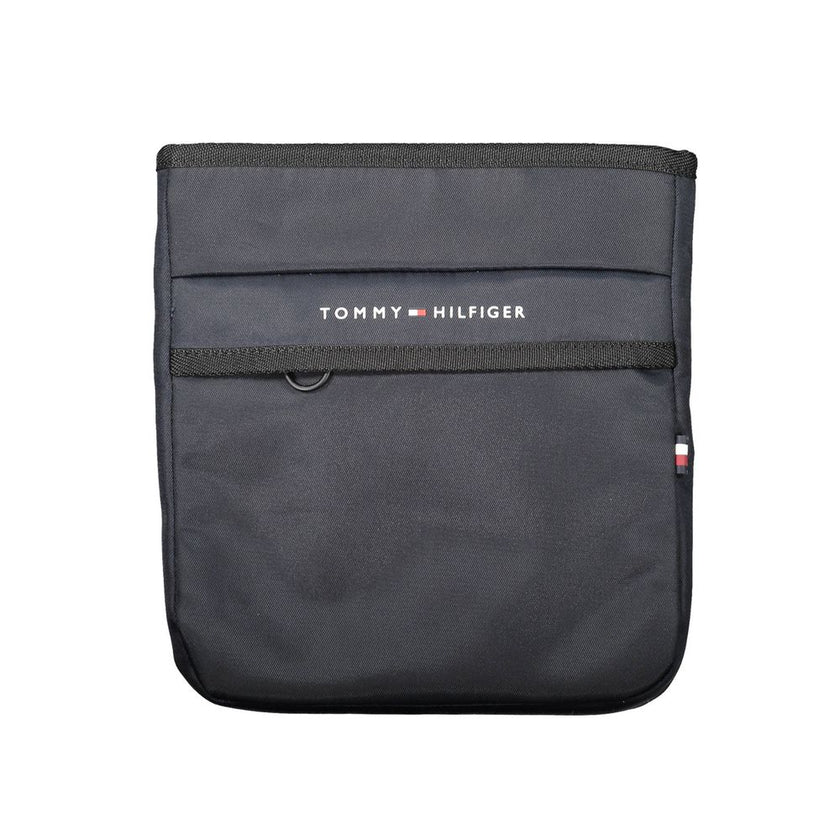 Tommy Hilfiger Blaue Schultertasche aus Polyester