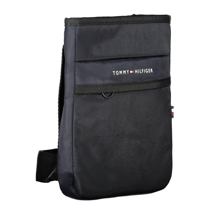 Tommy Hilfiger Blaue Schultertasche aus Polyester