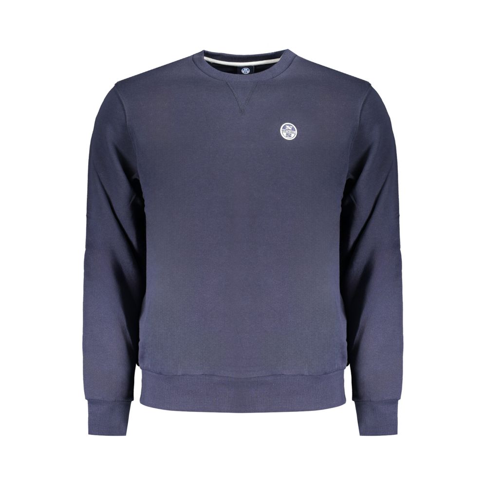 North Sails Blauer Baumwollpullover für Herren