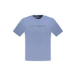 North Sails Blu Baumwoll-T-Shirt für Herren