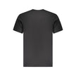 Fila Schwarzes Herren-T-Shirt aus Bio-Baumwolle