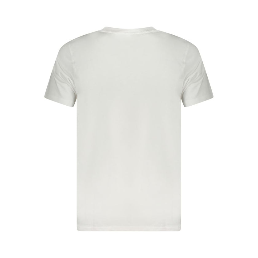 Cavalli Class Bianco Baumwoll-T-Shirt für Herren