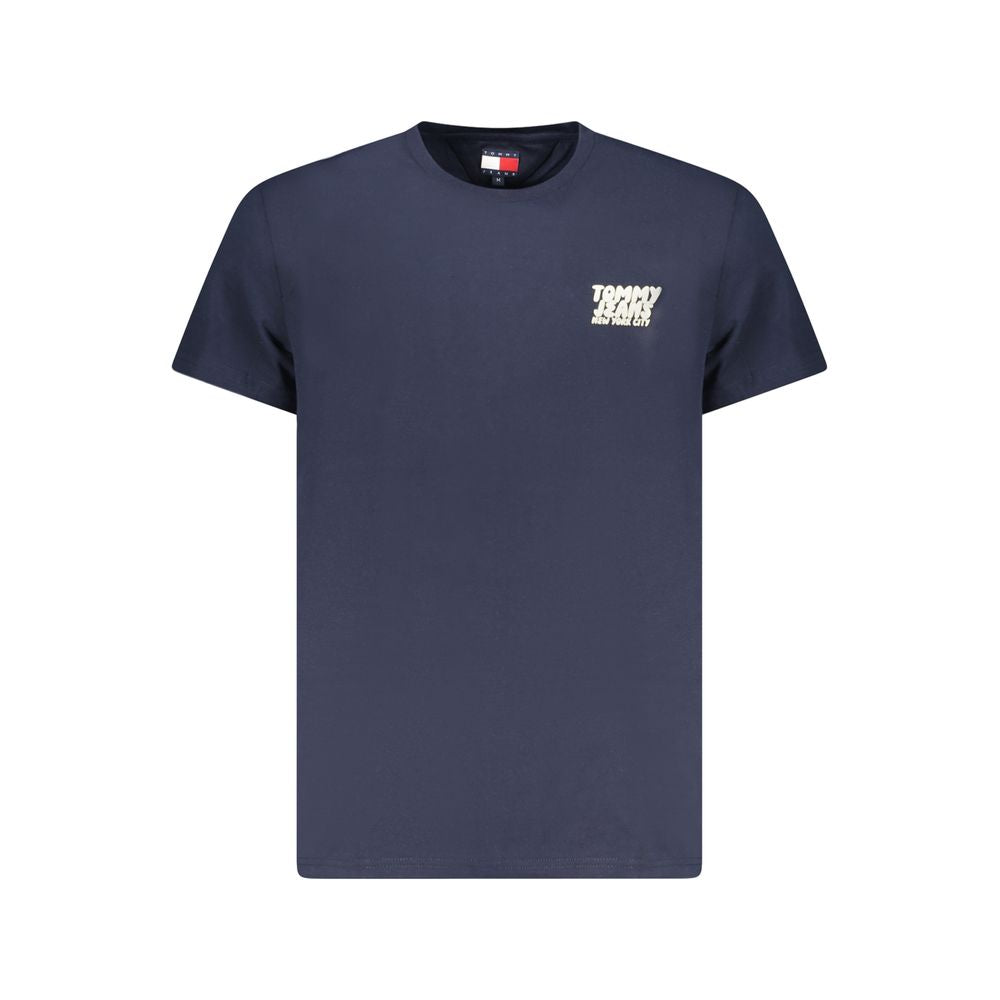 Tommy Hilfiger Men's Blue Cotton T-Shirt