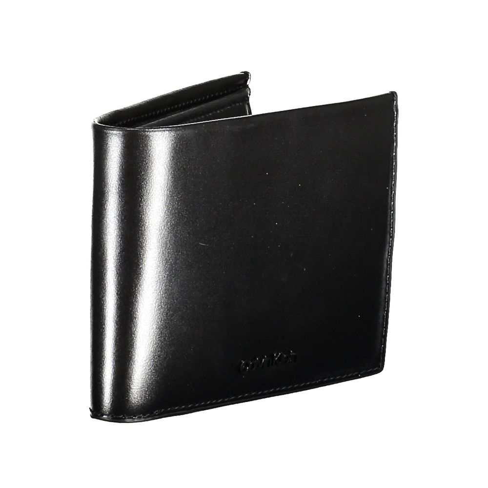 Calvin Klein Men's Black Leather Wallet