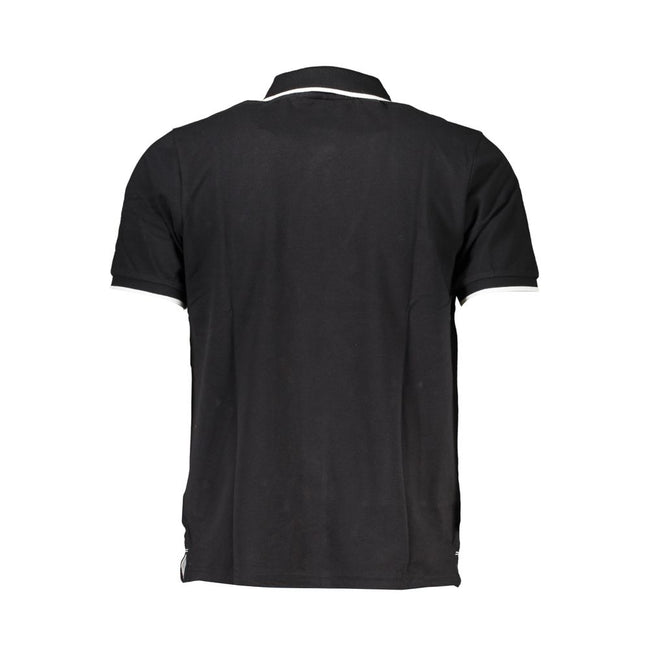 North Sails Schwarzes Herren-Poloshirt aus Baumwolle