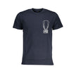 Cavalli Class Blu Baumwoll-T-Shirt für Herren