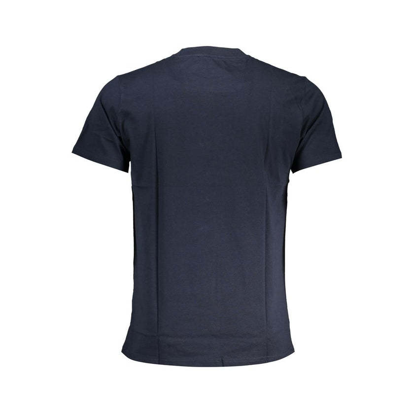 Cavalli Class Blu Baumwoll-T-Shirt für Herren