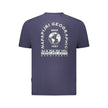 Napapijri Blaues Baumwoll-T-Shirt für Herren