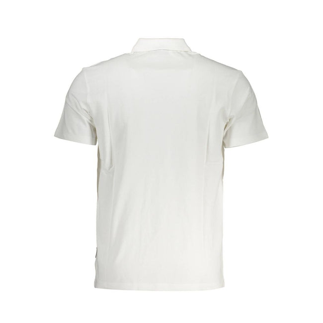Napapijri Baumwoll-Poloshirt in Weiß
