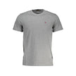 Napapijri Grigio Baumwoll-T-Shirt für Herren