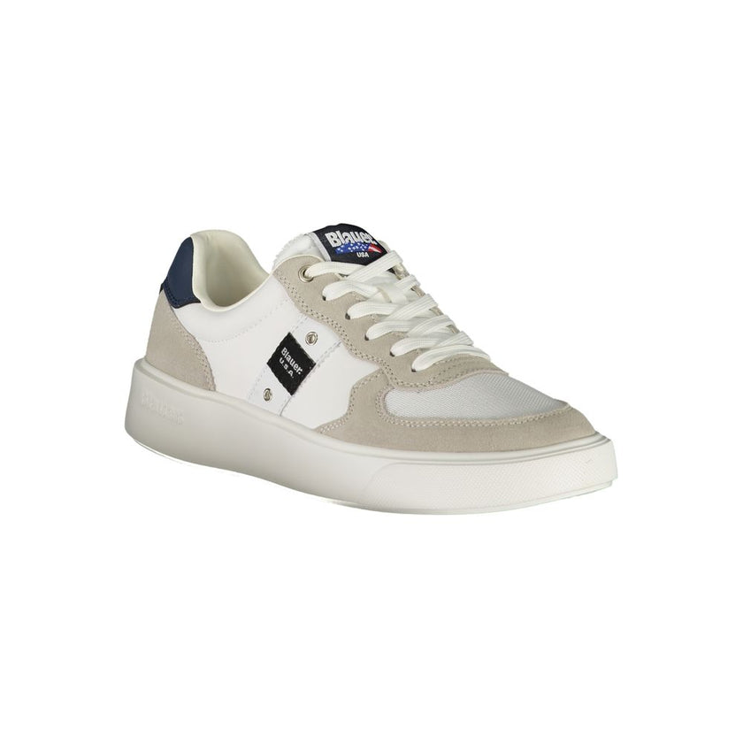 Blauer Bianco Polyurethane Herren Sneaker