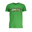 Cavalli Class Verde Baumwoll-T-Shirt für Herren
