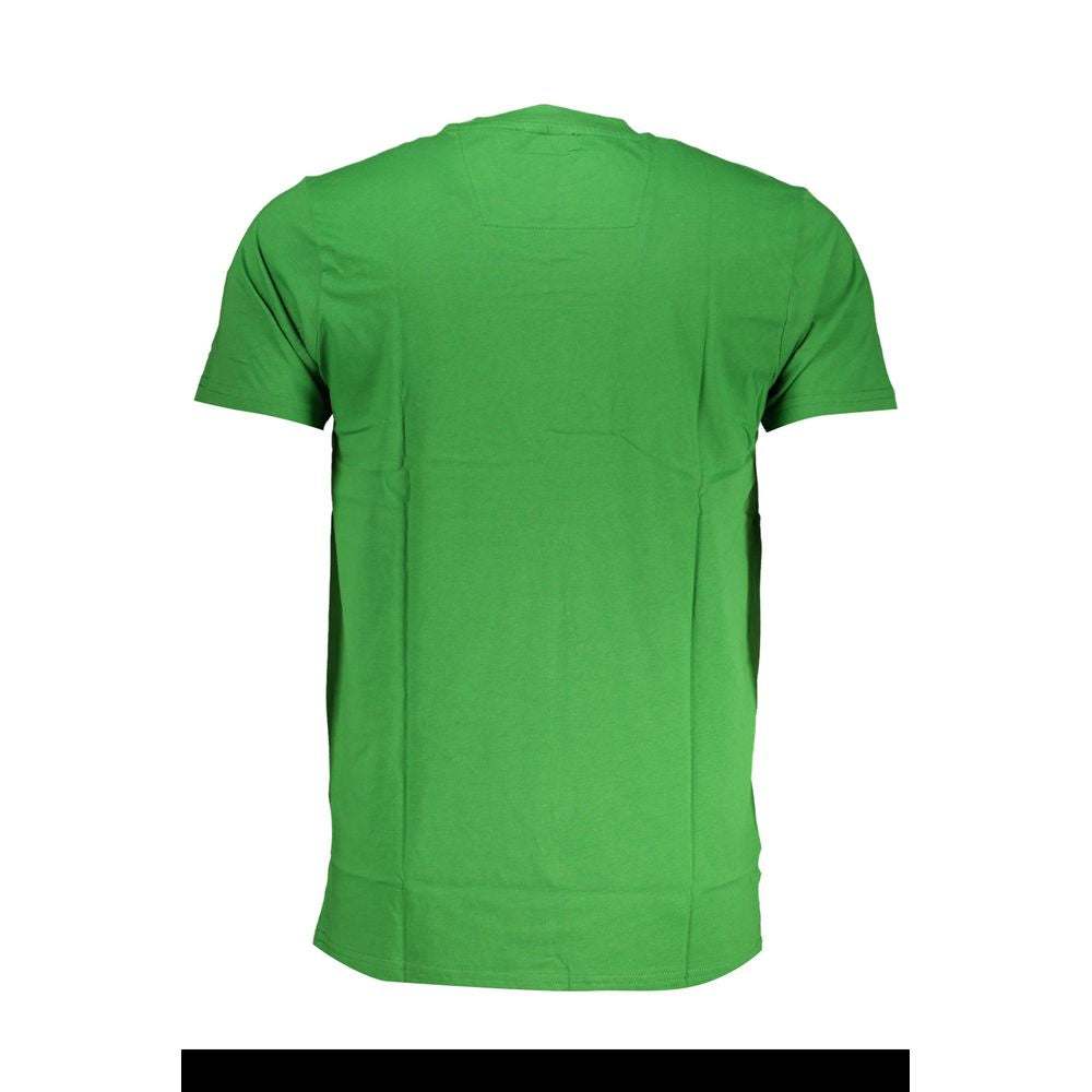 Cavalli Class Men's Green Cotton T-Shirt