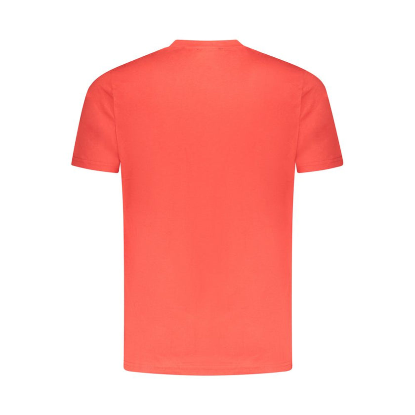 Cavalli Class Rosso Baumwoll-T-Shirt für Herren