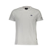 La Martina Weißes Herren-T-Shirt aus Baumwolle