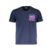 Plein Sport Blaues Baumwoll-T-Shirt für Herren