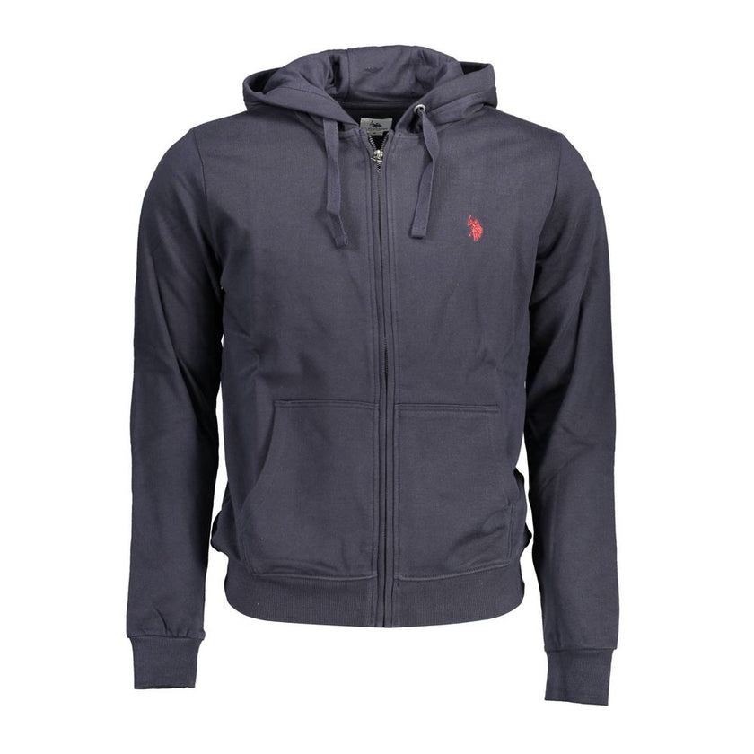 U.S. POLO ASSN. Blaues Baumwoll-Sweatshirt für Herren