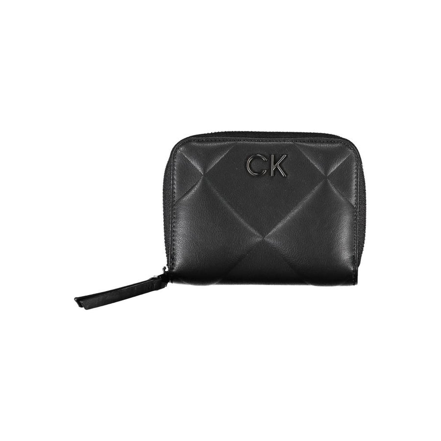 Calvin Klein Schwarzes Polyester Portemonnaie