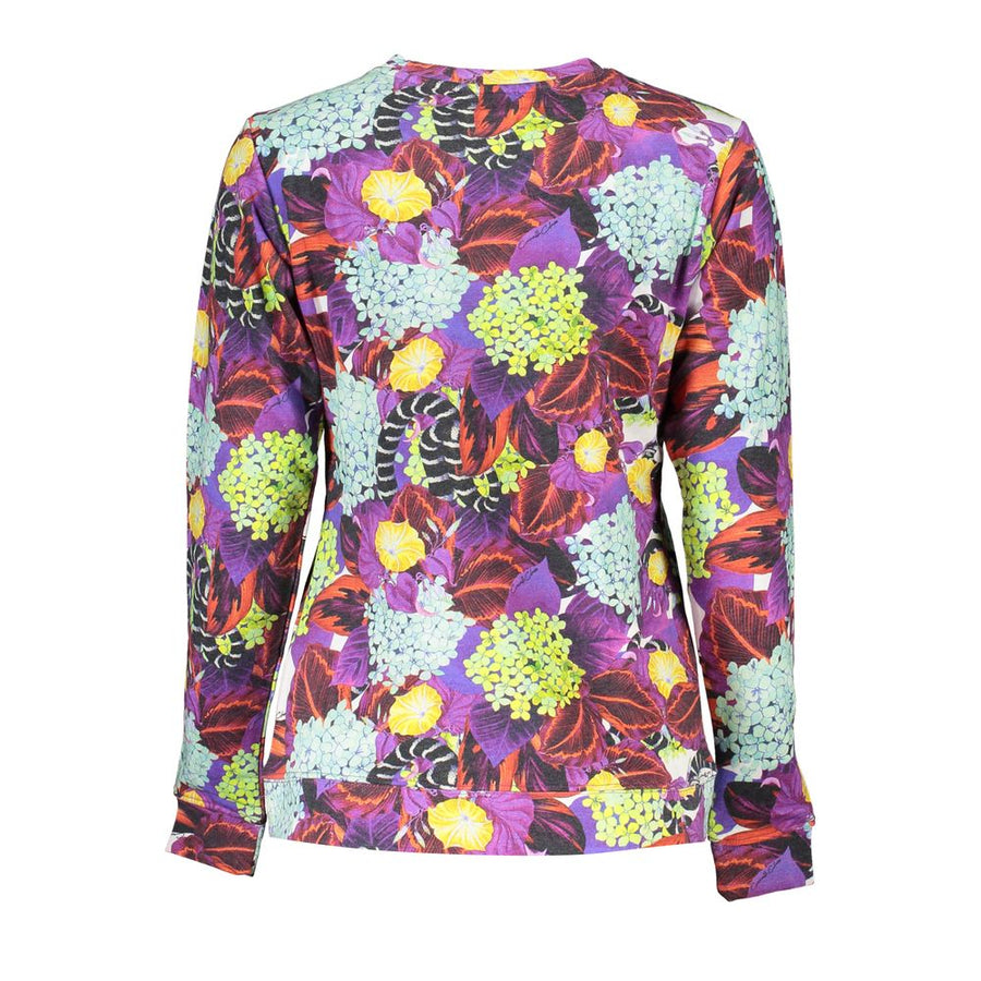 Cavalli Class Lilac Cotton Women's Sweater