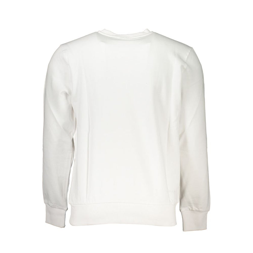 North Sails Weißes Herren-Sweatshirt aus Baumwolle