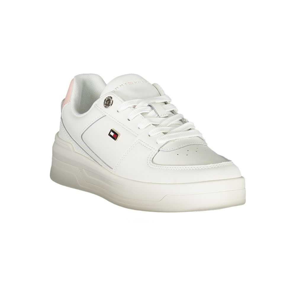 Tommy Hilfiger Weiße Leder-Sneaker für Damen