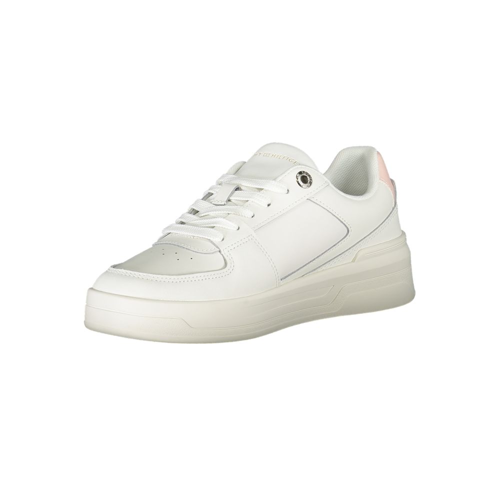 Tommy Hilfiger Weiße Leder-Sneaker für Damen