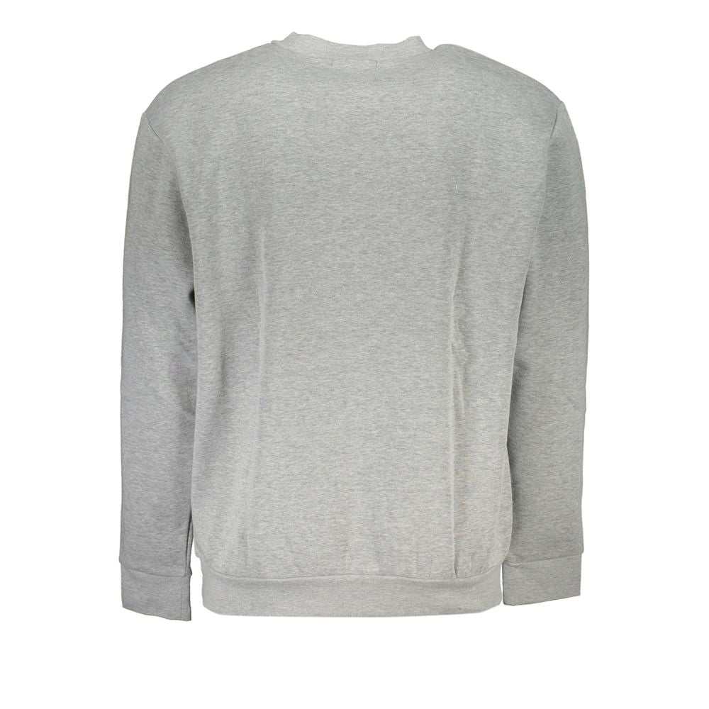 Cavalli Class Men's Grey Cotton Sweater