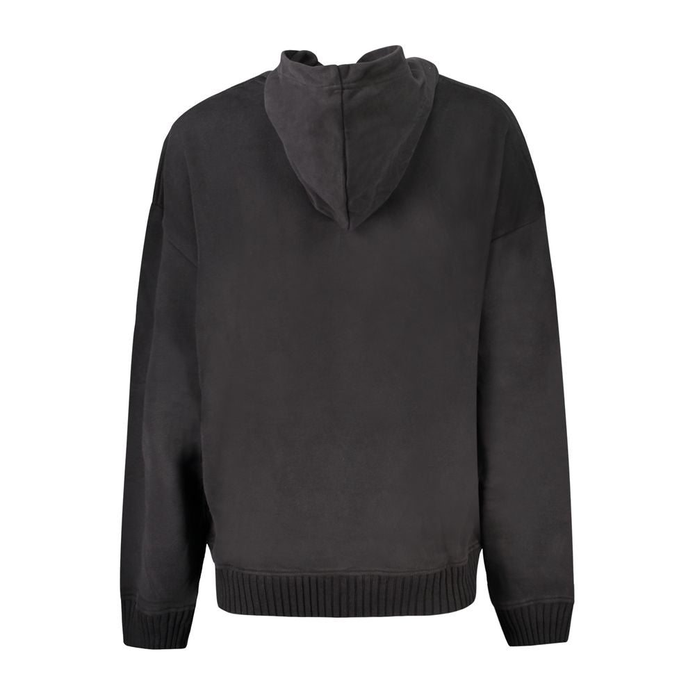 Calvin Klein Schwarzer Baumwoll-Sweatshirt für Damen