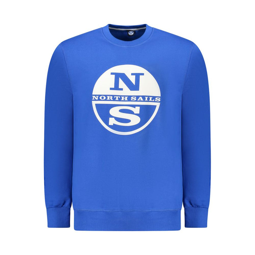 North Sails Blauer Baumwoll-Sweatshirt für Herren