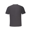 North Sails Schwarzes Baumwoll-T-Shirt für Herren