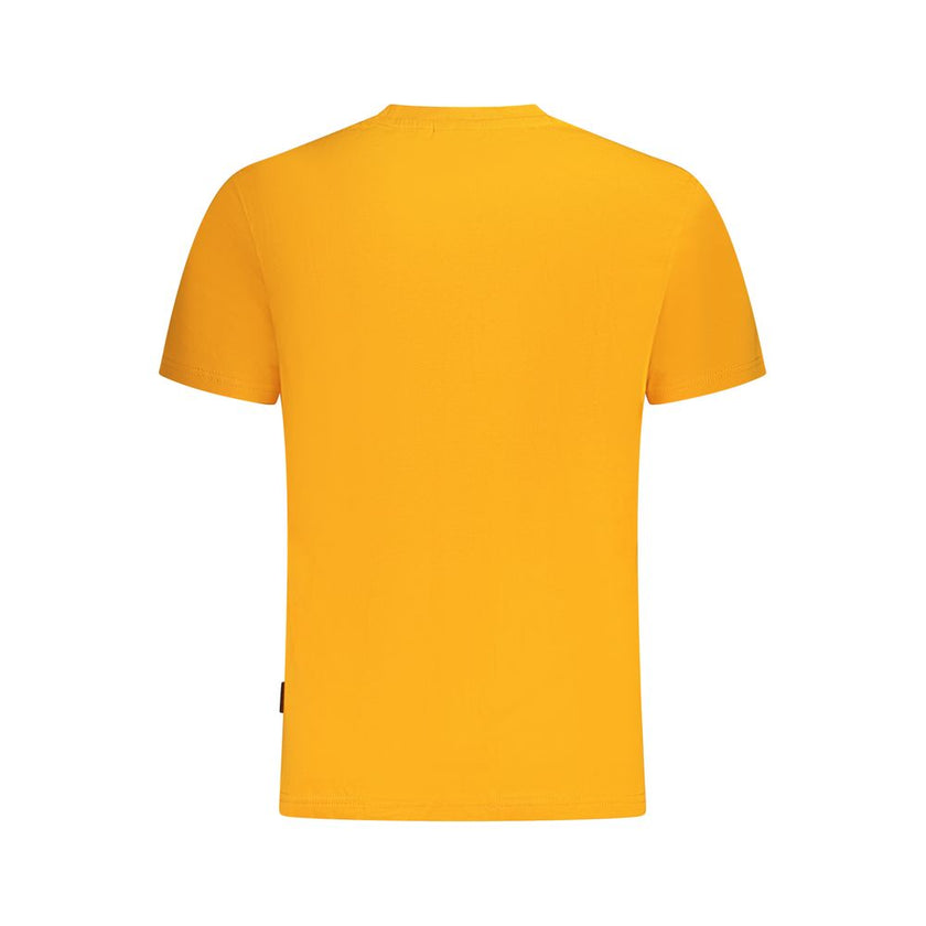 Napapijri Arancione Baumwoll-T-Shirt für Herren
