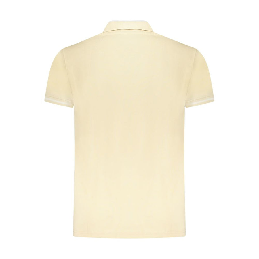 Cavalli Class Beige Cotton Men's Polo Shirt