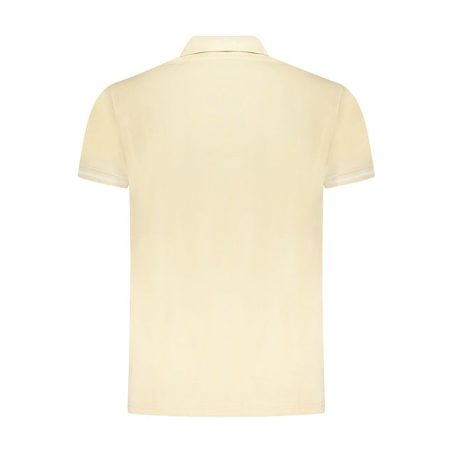 Cavalli Class Beige Baumwoll-Herren-Poloshirt