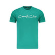 Cavalli Class Verde Baumwoll-T-Shirt für Herren