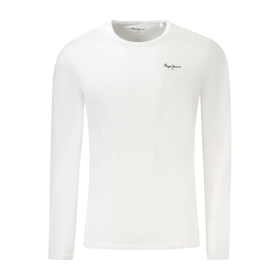 Pepe Jeans Men's Bianco Cotton T-Shirt