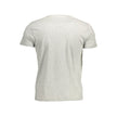 U.S. POLO ASSN. Graues Baumwoll-T-Shirt für Herren